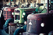 old tractor