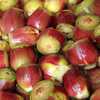 artichoke hearts in water on italian market