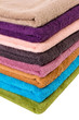 towels, isolated on a white