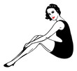 Pin-up Girl Retro