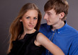 man and woman