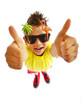 Kind mit Sonnenbrille