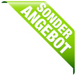 Banner "Sonderangebot" grün