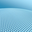 Illustration: Nano-Beschichtung / Nano-Struktur - 3D Illustration Nano-Beschichtung / Nano-Struktur - 3D Illustration