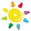 Vector: Sonne bunt Sonne bunt