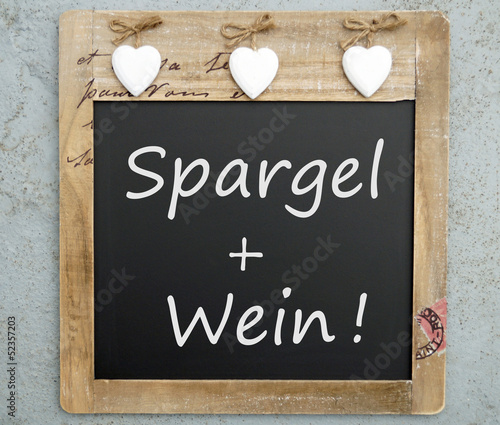 Photo: Spargel + Wein! Spargel + Wein!