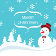 Vector Merry Christmas card
