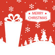 Vector Merry Christmas card