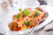 Linguine With Meatballs