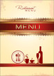 Golden menu template