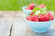 Fresh sweet strawberries