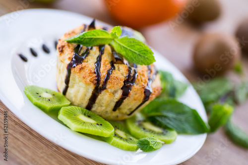 Photo: cottage cheese with fruit muffins cottage cheese with fruit muffins