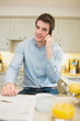 Man on cellphone