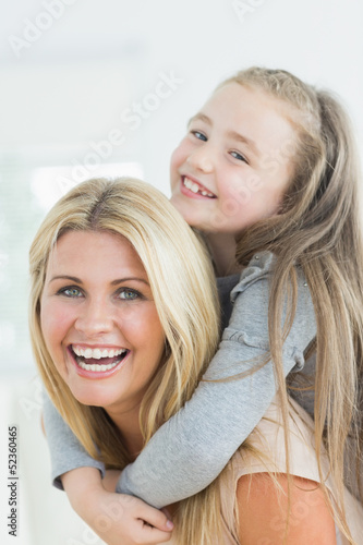 Photo: Laughing mother and daughter Laughing mother and daughter