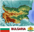 Bulgaria Europe emblem map symbol administrative divisions