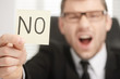 I say NO