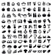 kitchen and food icon