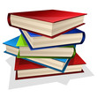 pile of books