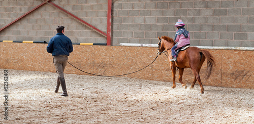 Photo: Lunging lesson Lunging lesson