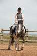 Working in the outdoor arena