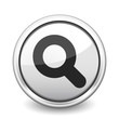 Vector: button gray search button gray search