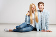 Beautiful young couple