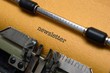 Newsletter on typewriter