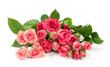 bouquet of pink roses