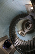 Un passant se reposant au Phare d'Eckmühl