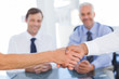 Business people shaking hands