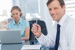 Smiling businessman 