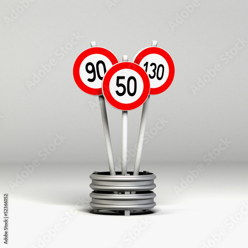 Photo: panneaux routiers panneaux routiers