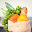 Selection of raw vegetables