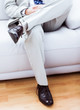 Legs of a businessman