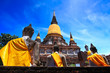 Wat Yai Chai Mongkhon in Ayuthaya province of Thailand