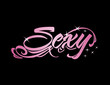 sexy word design