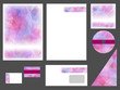 Vector: Corporate identity (business stationery) for company or event. Corporate identity (business stationery) for company or event.