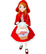 Vektor: Little red riding hood Little red riding hood