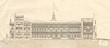 Draving of Saint Michael's Castle (Saint Petersburg, Russia)