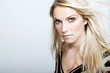 Photo: Beautiful blond woman looking at the camera Beautiful blond woman looking at the camera