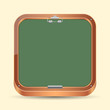 Chalkboard vector icon