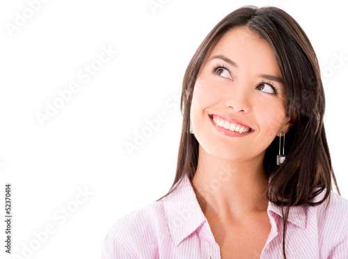 Photo: Pensive woman portrait Pensive woman portrait