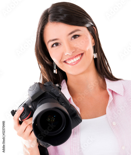 Photo: Female photographer Female photographer