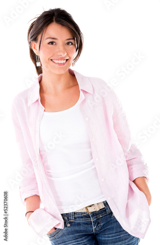 Photo: Relaxed casual woman Relaxed casual woman