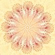 Vintage beige abstract peacock feathers background