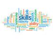 Vektor: "SKILLS" Tag Cloud (talent performance personal development cv) "SKILLS" Tag Cloud (talent performance personal development cv)