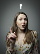 Foto: woman having an idea woman having an idea