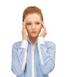 stressed woman