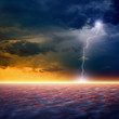 Illustration: Dramatic sunset Dramatic sunset
