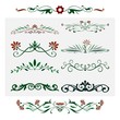 Floral Design, Isolated ornamental decorative Elements